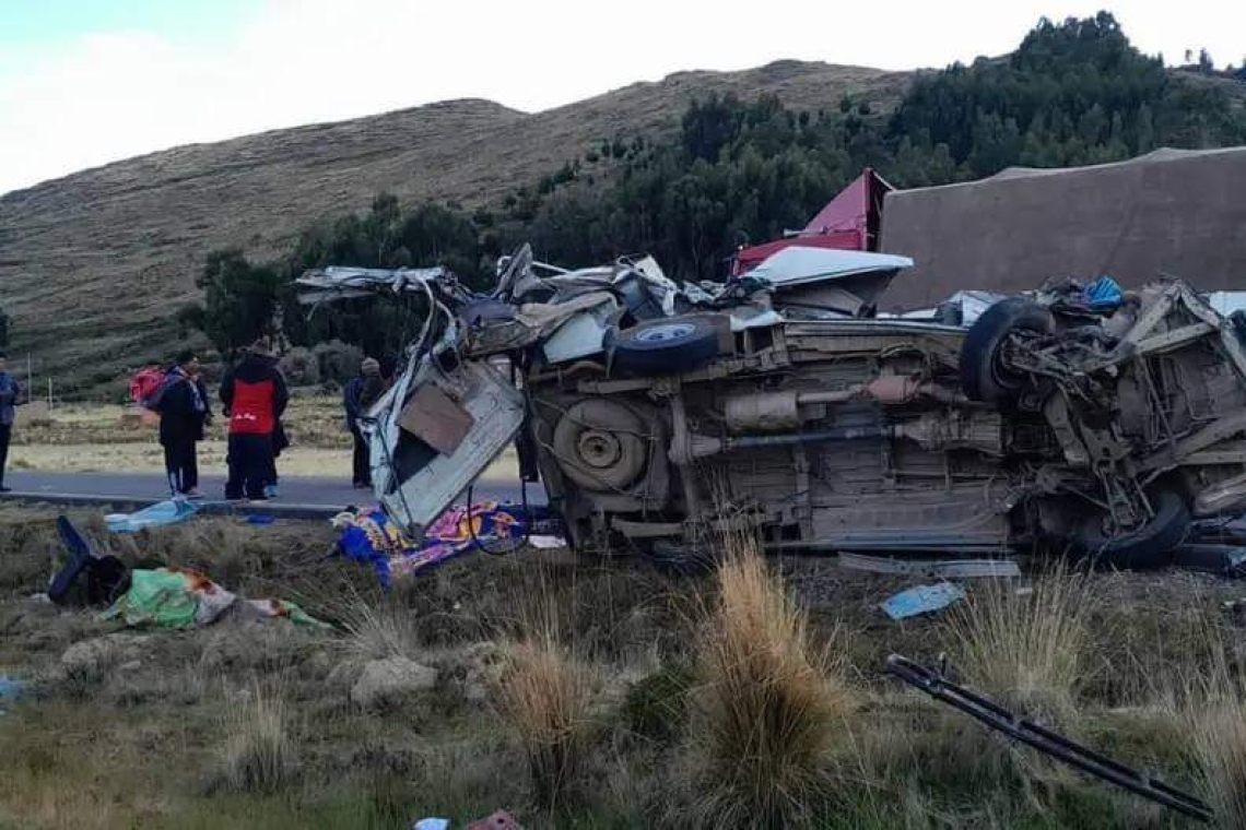 Cuatro personas pierden la vida en trágico accidente en el municipio de Carabuco