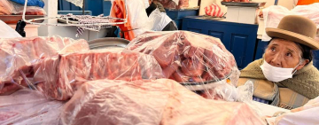 Controlan precio e inocuidad en venta de carne porcina en La Paz