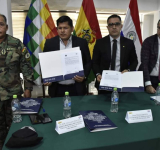 Bolivia y Paraguay sellan alianza contra el narcotráfico en frontera 