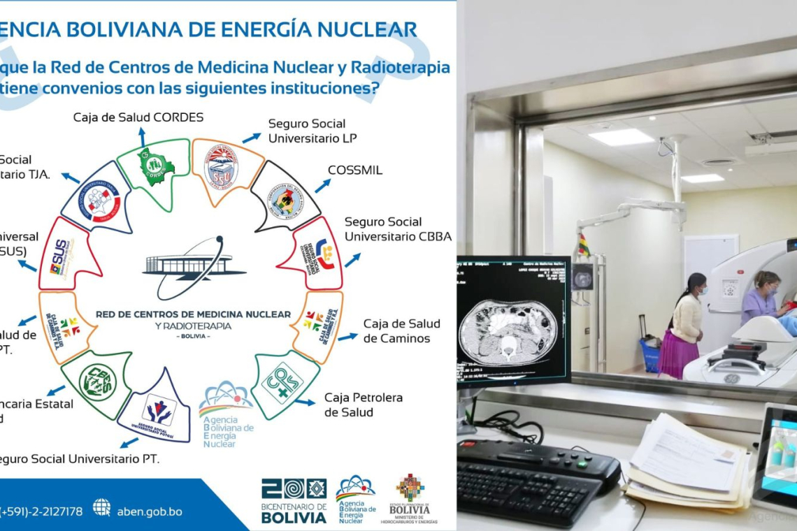 Pacientes oncológicos de 11 seguros de salud serán atendidos en la estatal Red de Medicina Nuclear y Radioterapia