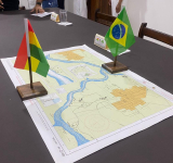 Marina de Brasil y Bolivia realizan levantamiento hidrográfico del Canal Tamengo