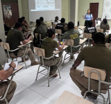 Fiscalía capacita a policías de la FELCV-Santa Cruz para correcta toma de denuncias
