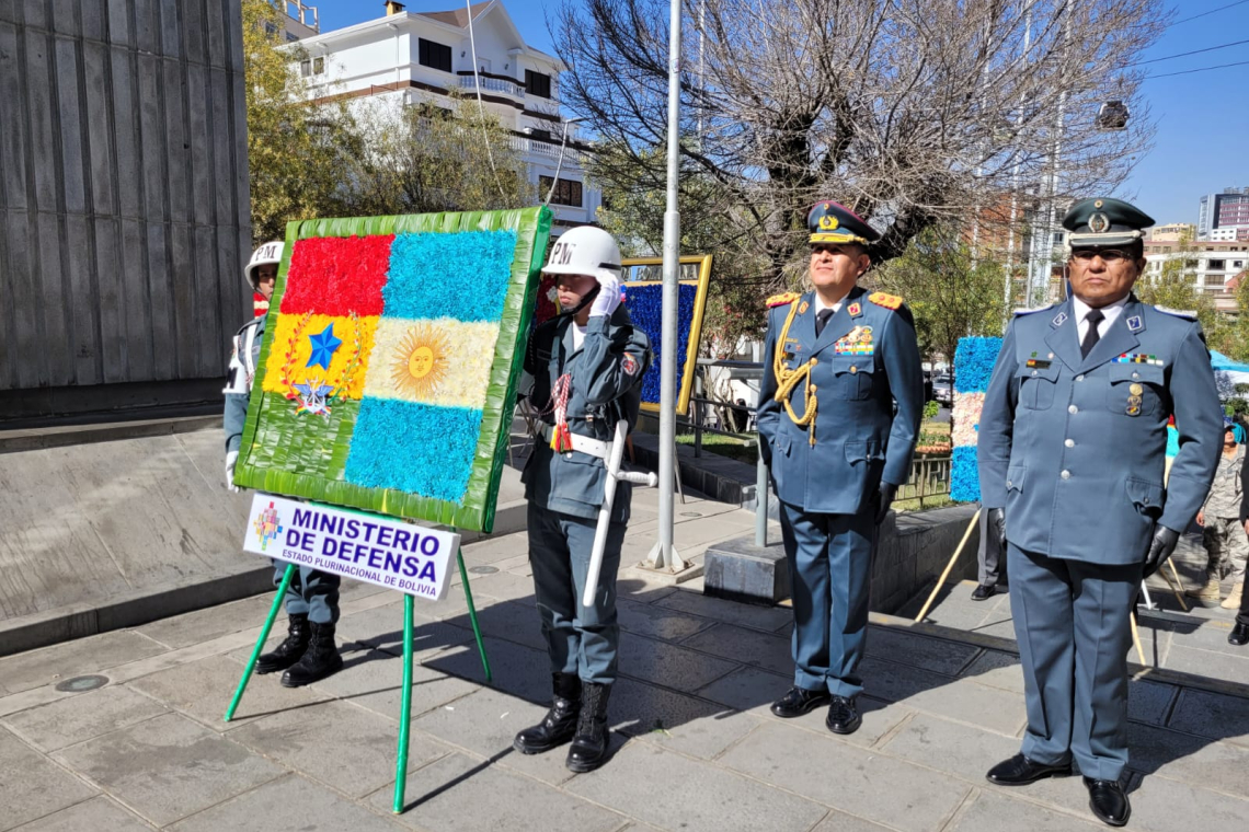 En La Paz se conmemoró la Declaración de Independencia de Argentina