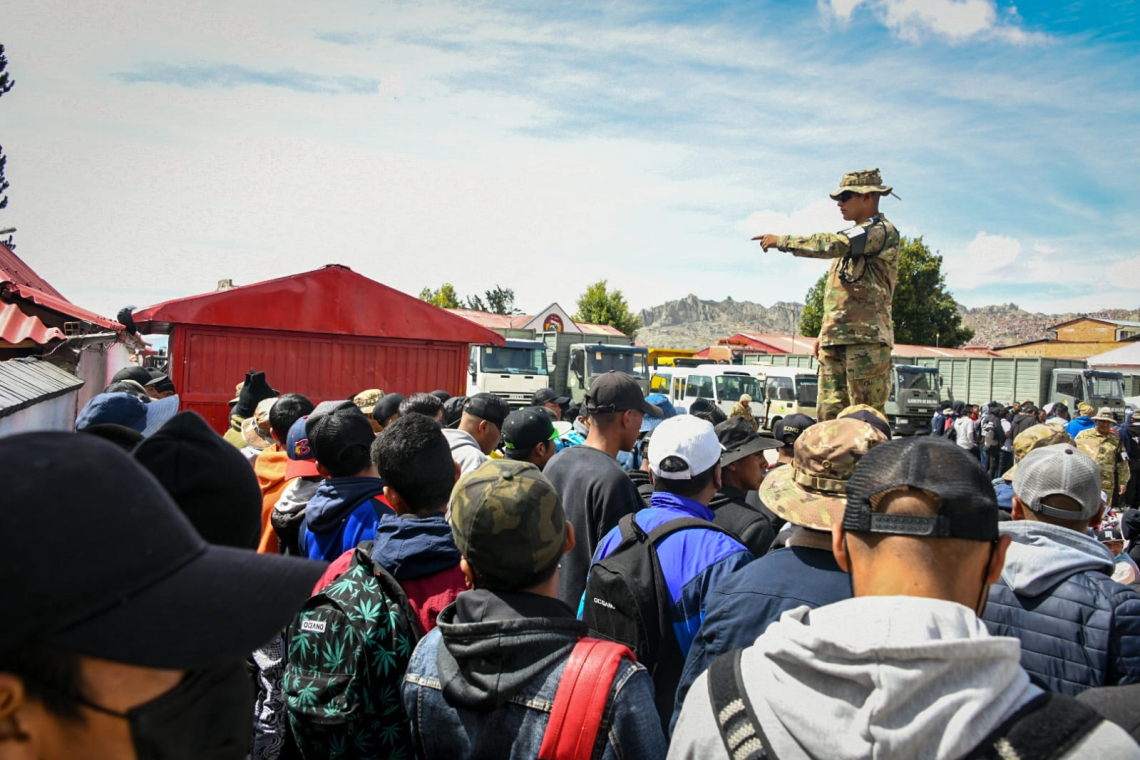 FFAA puso en marcha reclutamiento para el servicio militar, 2do Escalón