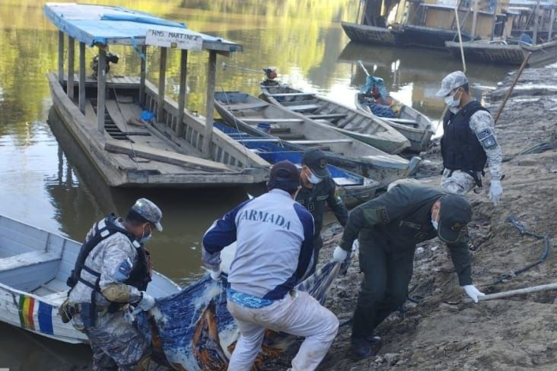 Policía de Navegación recupera cuerpo sin vida en el Río Madre de Dios