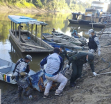 Policía de Navegación recupera cuerpo sin vida en el Río Madre de Dios