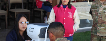 Brazo social del Ejército promueve campaña oftalmológica a favor de soldados