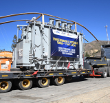 Llegan tres transformadores de potencia para fortalecer el suministro eléctrico en Cochabamba
