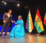 Tenor Diego Sarmiento Flores deleita a público de España y Rusia con música boliviana con el patrocinio de Entel