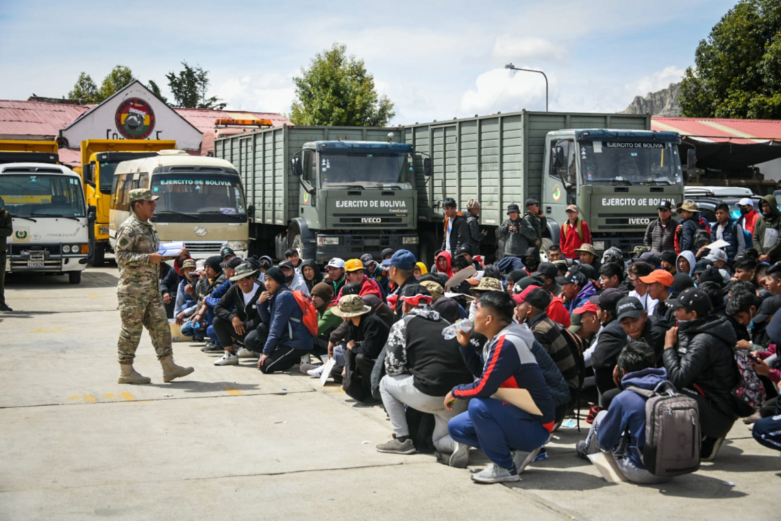 Se amplía el reclutamiento para el servicio militar, segundo escalón