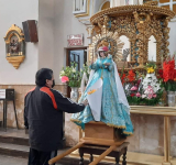 Con devoción, Quillacollo vive la fiesta religiosa más grande de Cochabamba