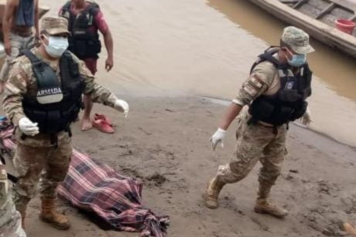 Navales recuperan un cuerpo sin vida en el Río Madre de Dios