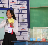 Bachilleres participan del concurso de saberes y conocimientos “Mi promo Sacaba 2023”