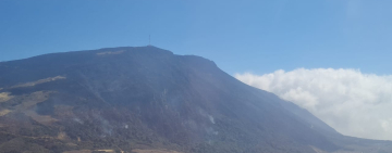 Incendios forestales en municipios de la Paz y Cochabamba son controlados 