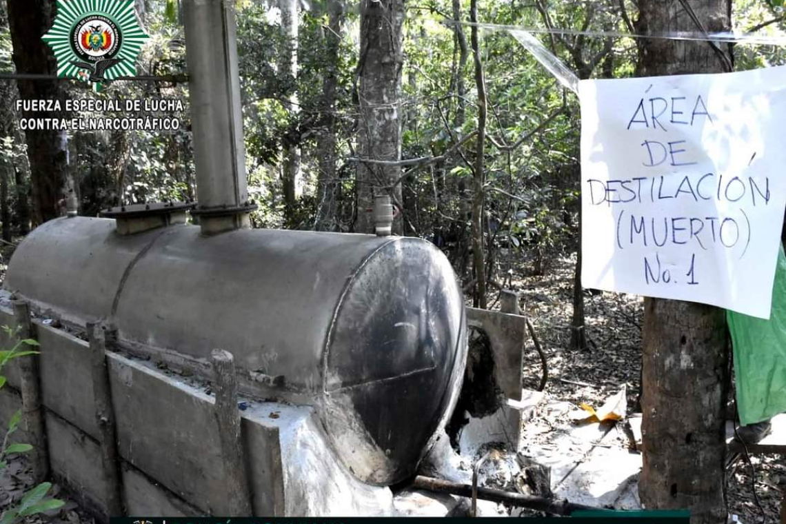 FELCN desbarata mega-laboratorio con capacidad de cristalizar al mes 500 kilos de cocaína