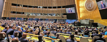 Presidente Arce participa de la inauguración del 78° periodo de sesiones de las Naciones Unidas