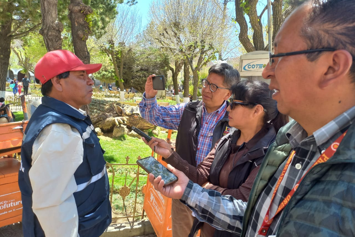 Loteadores usan el nombre de la Comibol para avasallar terrenos en la zona de Vinto en Oruro