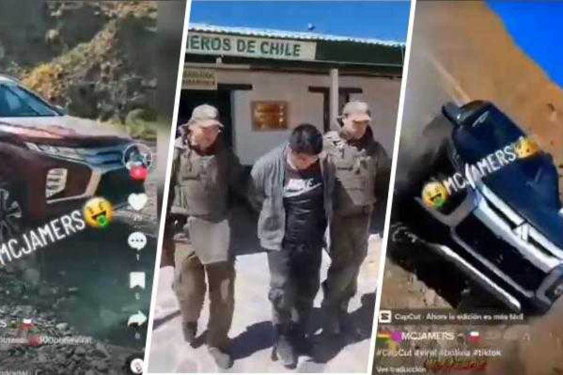 Cae en Chile con Tiktok avezado “chutero”,timador de vehículos