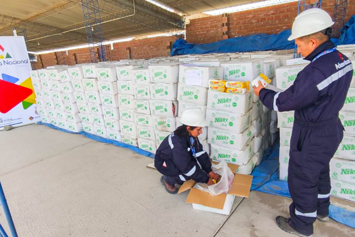 Tambo Quemado: Aduana comisó 88.000 paquetes de toallitas húmedas para bebé sin certificación provenientes de China