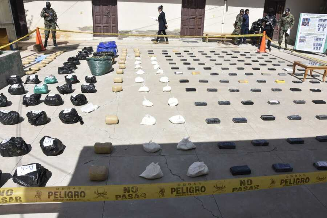 Felcn secuestra en Oruro más de 268 kilos de droga y provoca daño económico de $us 505.126 al narcotráfico