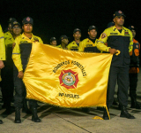 Segundo contingente de 40 bomberos venezolanos se internará en Norte de La Paz