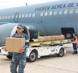 Chile dona 40 toneladas de ayuda humanitaria destinado para combatir incendios