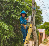 Población de Yotaú da un salto tecnológico con fibra óptica al hogar 