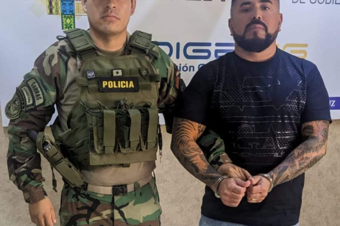 Cae sicario y narcotraficante del PCC y es puesto en frontera con Brasil