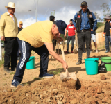 Fiscalía inicia con 200 plantines Plan Nacional de Reforestación