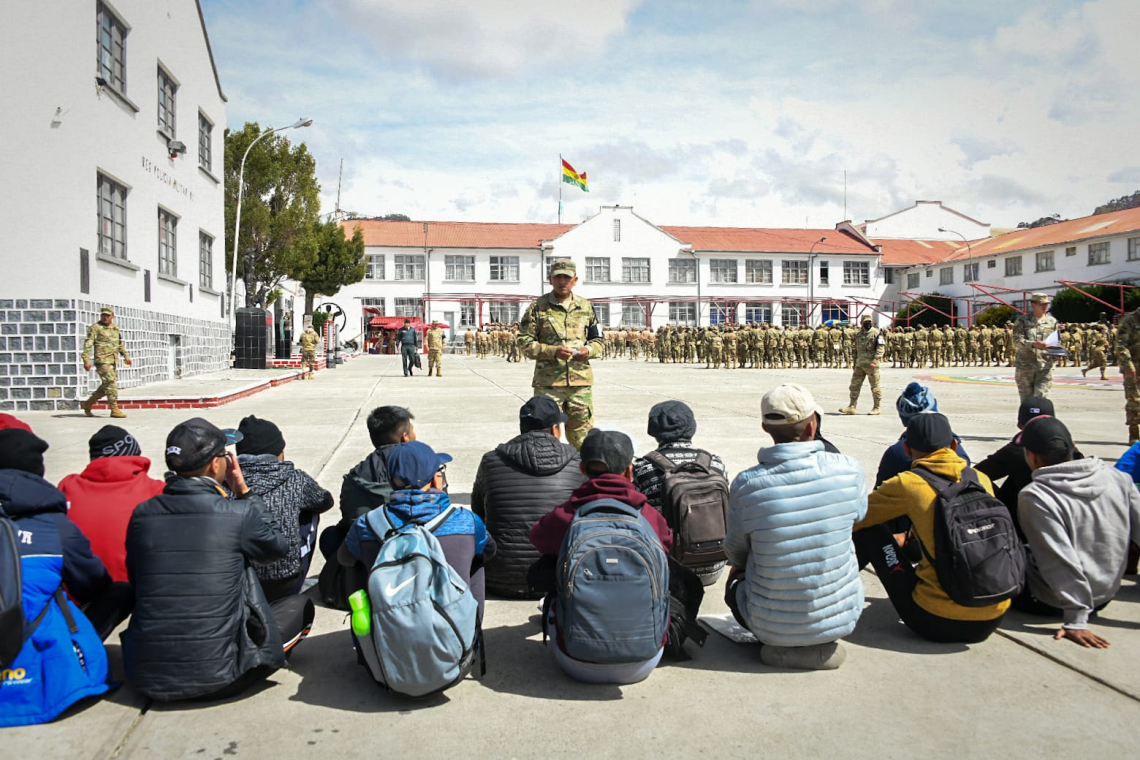 Interés de jóvenes por servir a su Patria llenó el 100% de los cupos