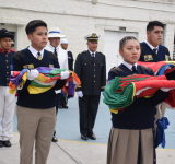 Armada puso en marcha semana del Mar con la iza del Pabellón Nacional