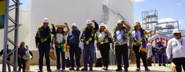 Histórico: Bolivia arranca producción de biocombustibles y anuncian incentivos para obtener materia prima