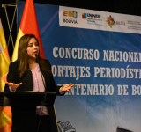 Presentan Concurso Nacional de Reportajes Periodísticos para el Bicentenario de Bolivia