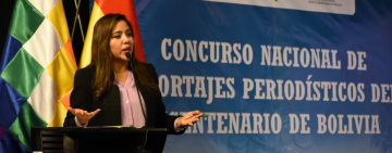 Presentan Concurso Nacional de Reportajes Periodísticos para el Bicentenario de Bolivia