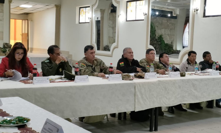 En Oruro articulan esfuerzos institucionales para la lucha contra el contrabando