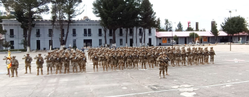 Clausuran curso de inducción, 400 militares reforzaran la lucha contra el contrabando