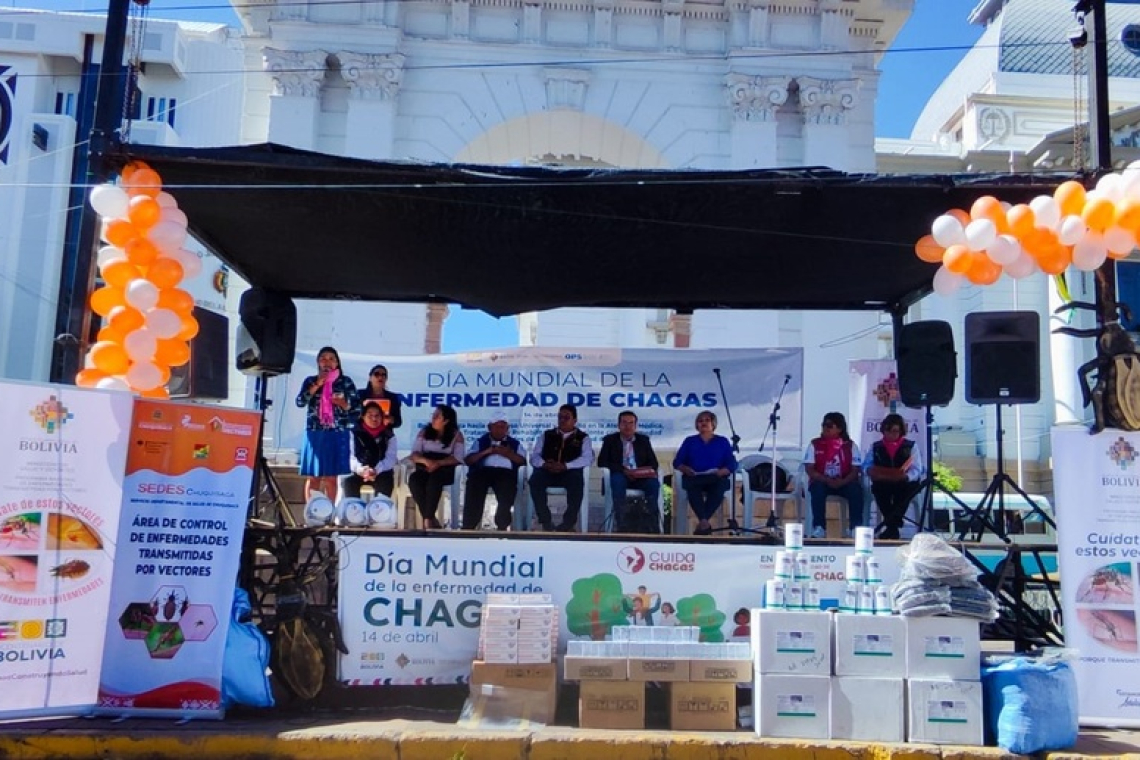 Salud distribuye pruebas rápidas y medicamentos por más de Bs 6 millones contra el Chagas