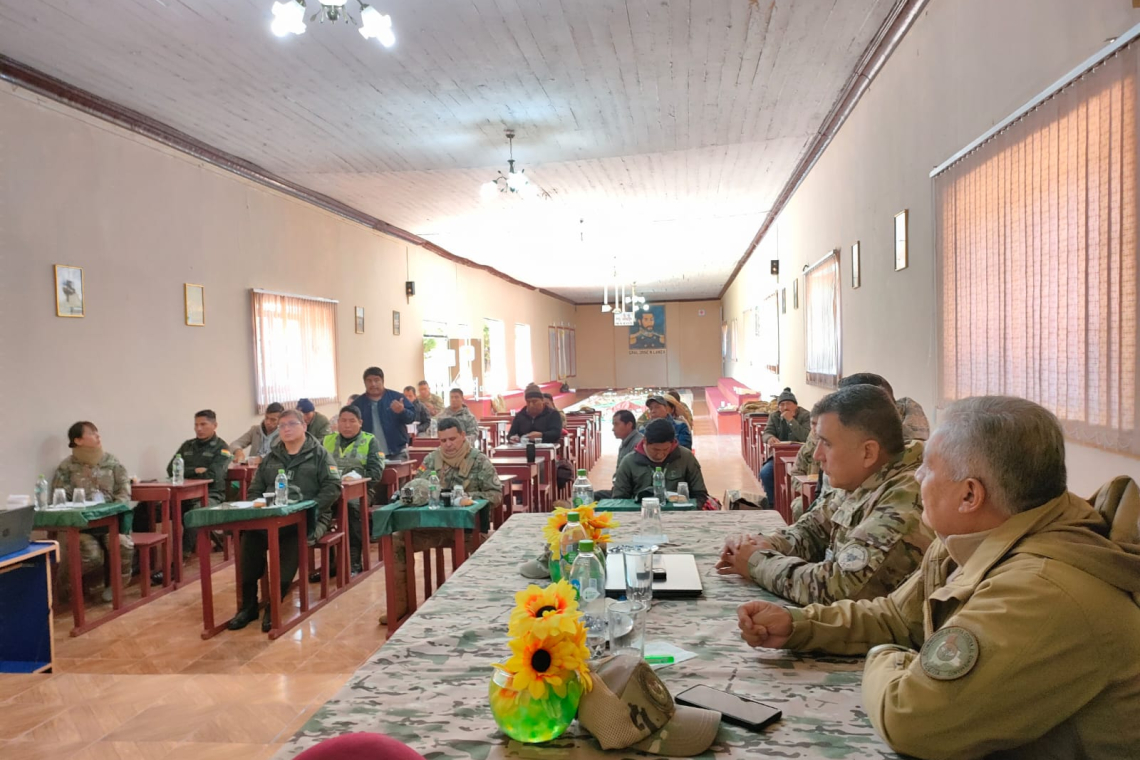 En Guaqui articulan esfuerzos institucionales para combatir al contrabando