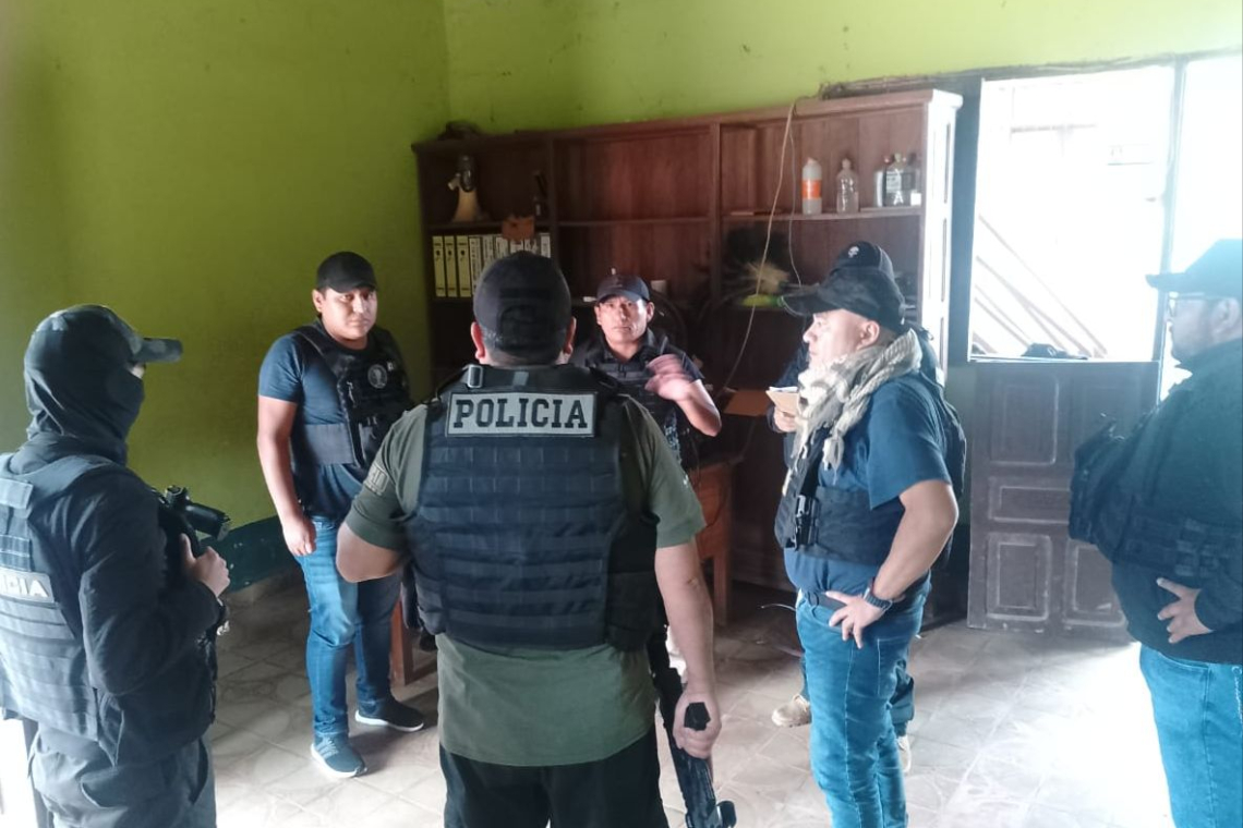 Dos aprehendidos en quema de Comando Policial de Santa Ana de Yacuma