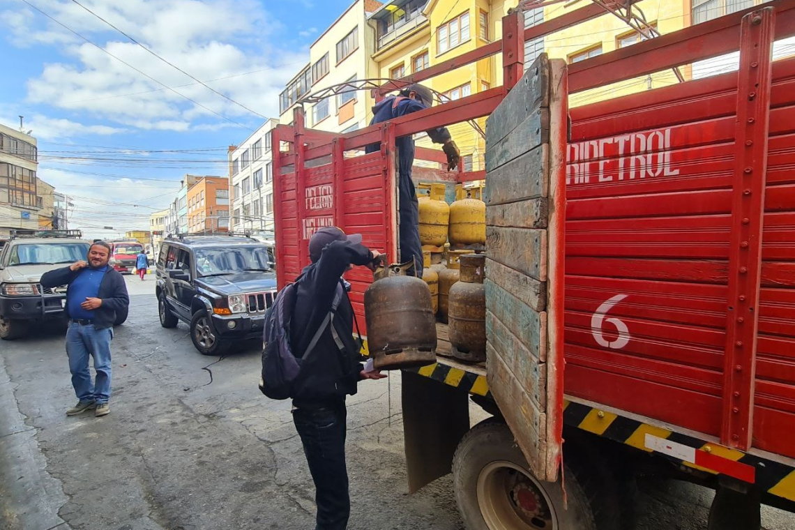 La ANH controla normal abastecimiento de GLP y combustible  