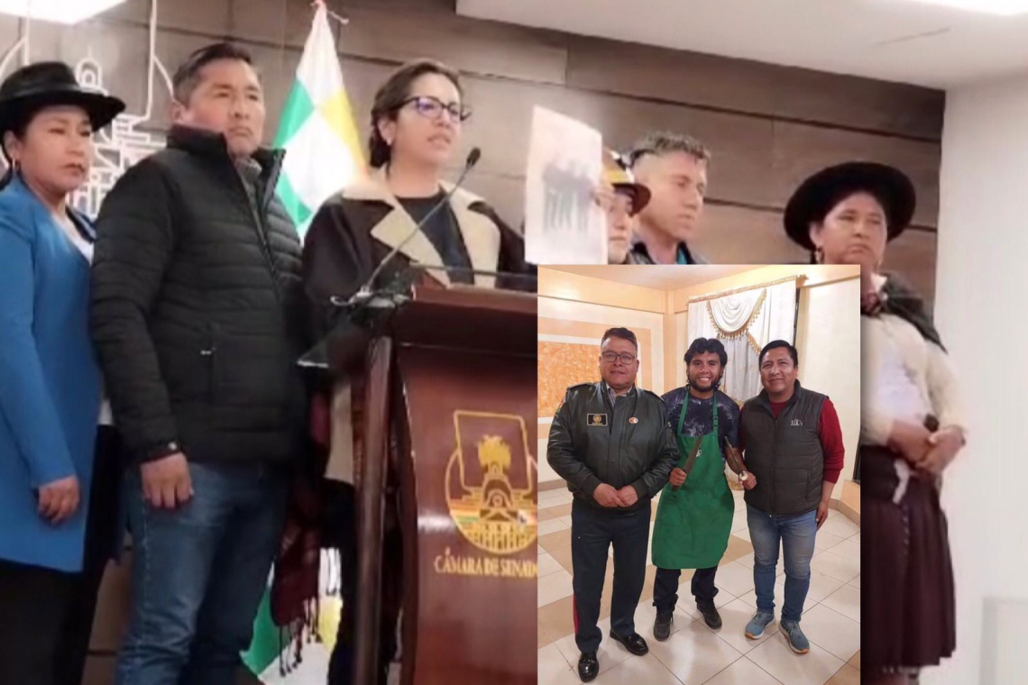 Revelan encuentro de Zúñiga y sobrino de Evo Morales en “reunión de cortesía” en Oruro 