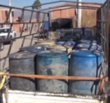 En Cochabamba allanan vivienda y secuestran 9.400 litros de carburantes