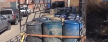 En Cochabamba allanan vivienda y secuestran 9.400 litros de carburantes