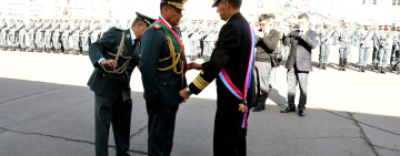 El Ejército reconoce a su nuevo Comandante, Gral. José Wilson Sánchez Velásquez 