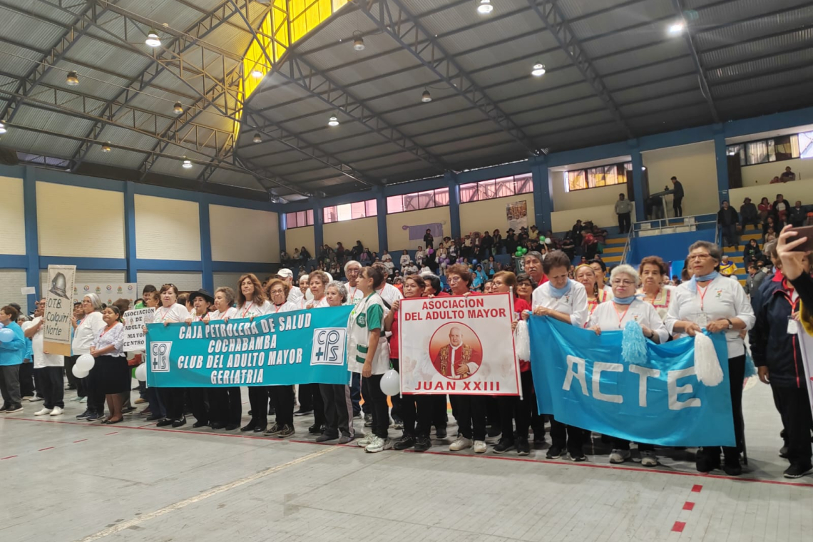 Cochabamba sede de 1ra olimpiada físico cognitiva para adultos mayores