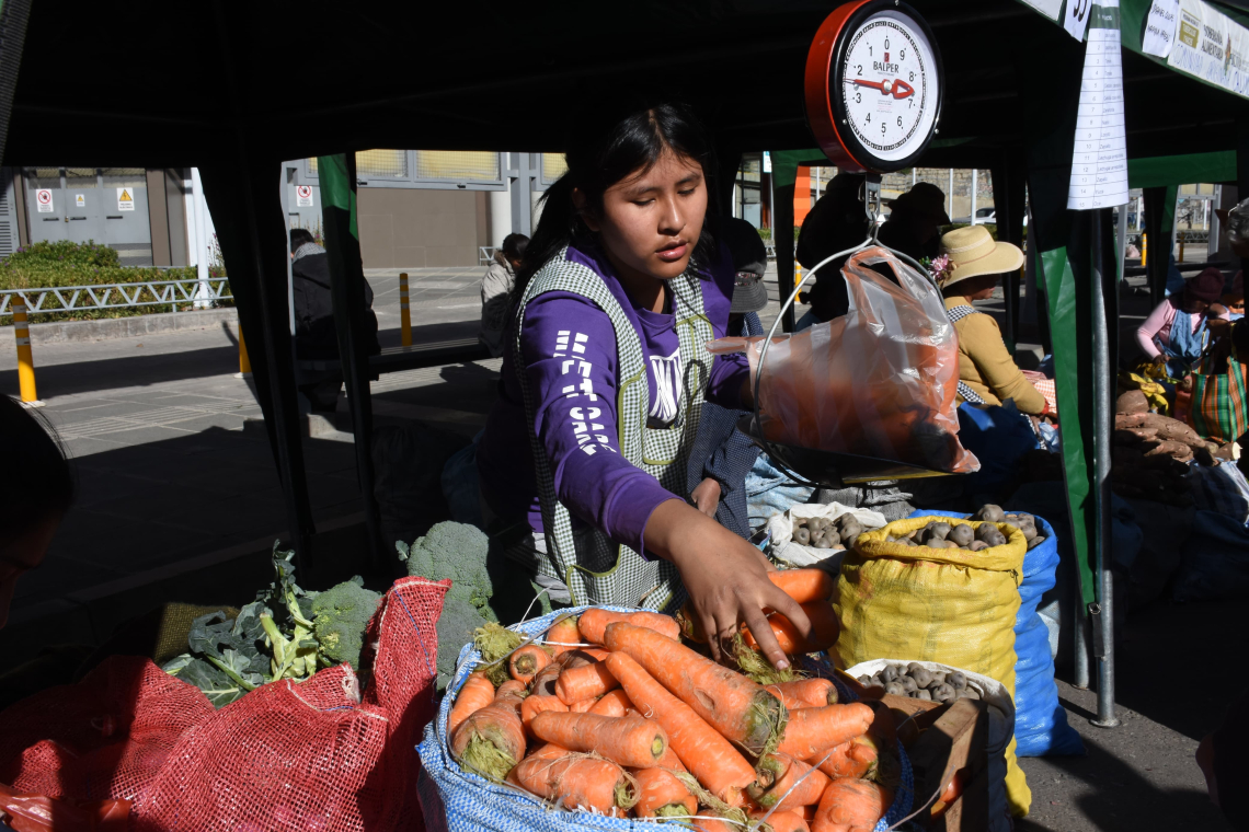 Organizan ferias “Del campo a la olla” en Oruro, Potosí y Sucre 