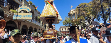 Gobierno realzó la devoción a la Virgen de Urkupiña y pide la unidad de los bolivianos