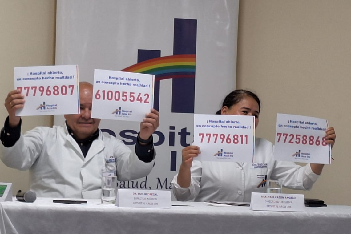 Hospital Arco Iris en su 23 aniversario alista la atención gratuita de 3.000 pacientes