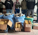 En frontera con Brasil caen tres personas con 83 kilos de marihuana