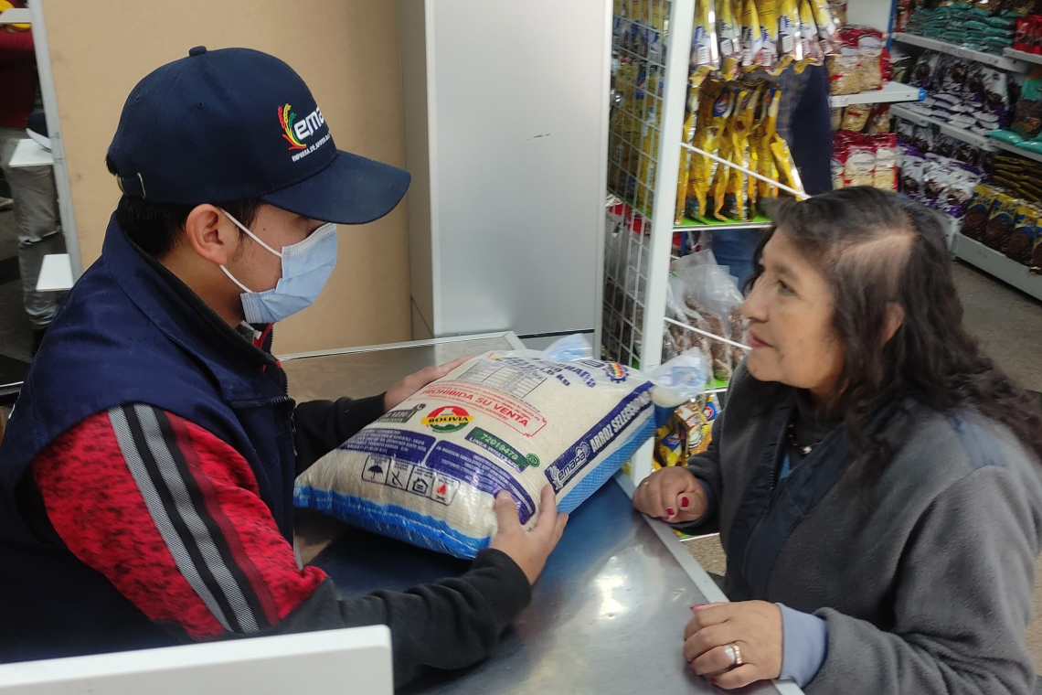 Súper Emapa amplían sus horarios de atención desde las 06h00 por alta demanda de arroz